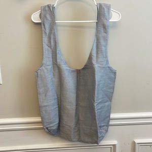 NWOT lunya linen silk bag